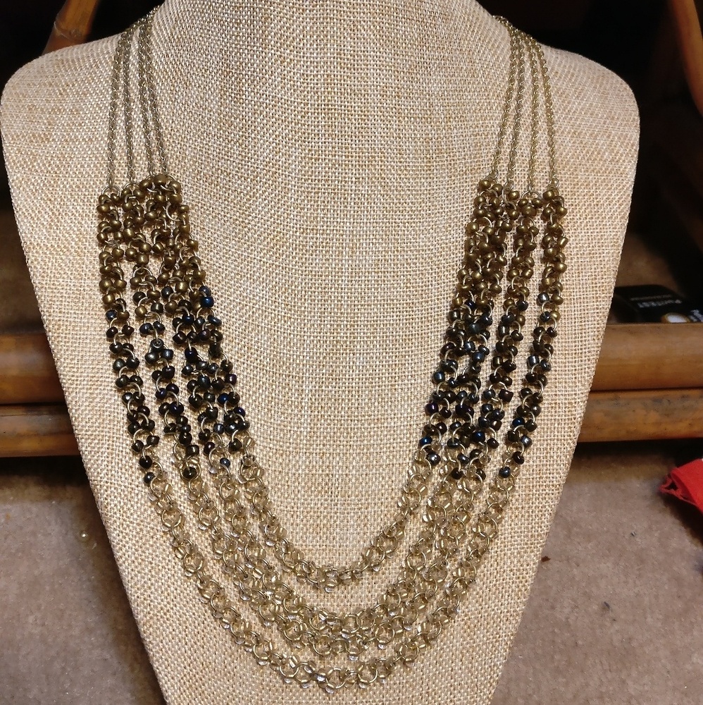 Beautiful Coldwater Creek Multi-strand Chain Bead
